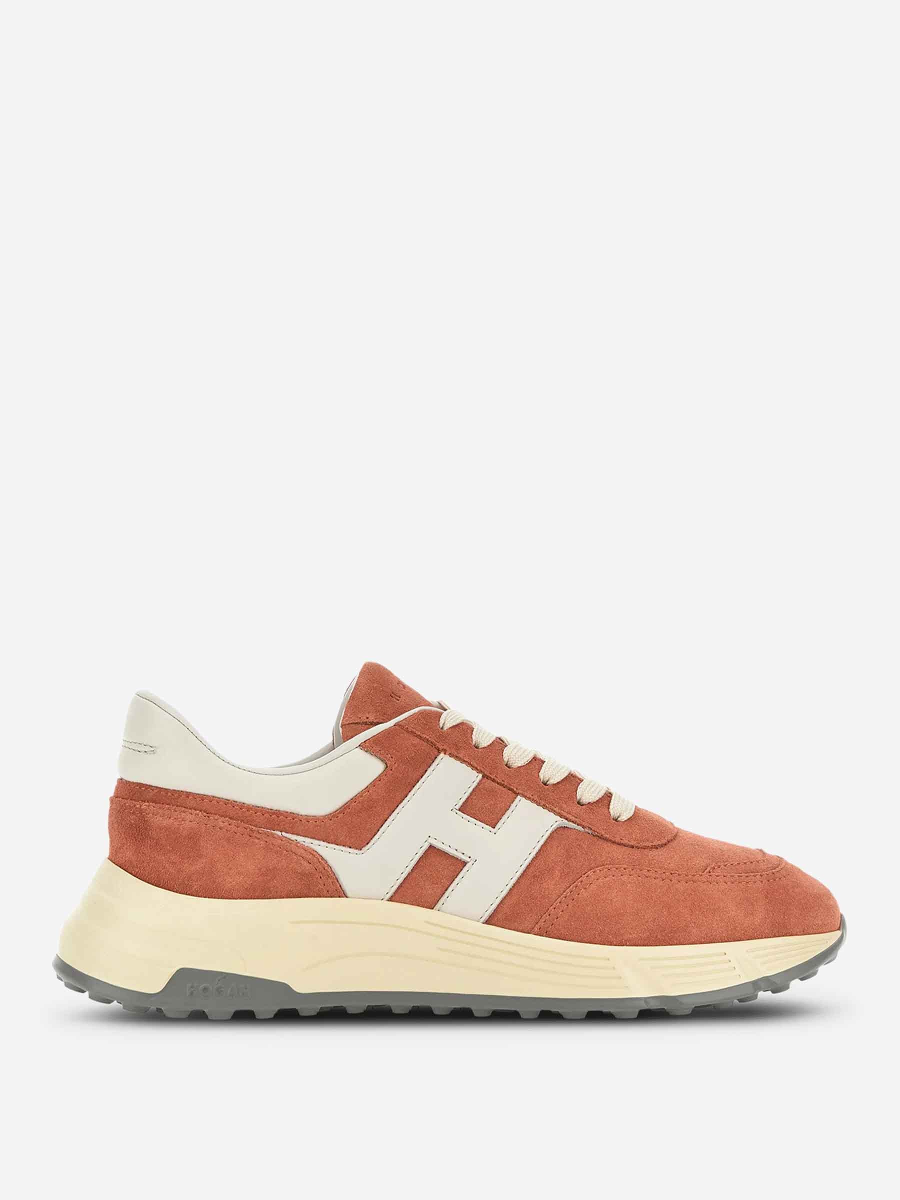 Hogan Hombre Barcelona Sneakers Hyperlight color Naranja sku 616-003527 02 - Foto 1