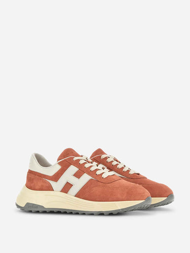 Hogan Hombre Barcelona zapatillas Hyperlight color Naranja sku 616-003527 02 - Foto 2