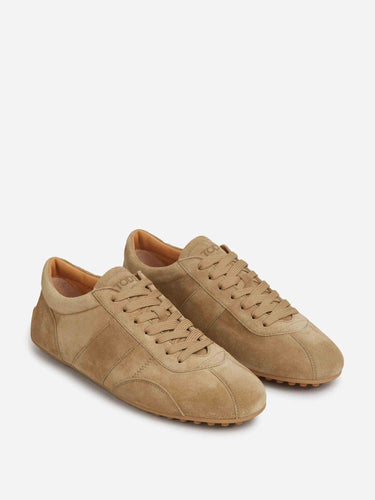 Tod's Hombre Barcelona zapatillas Suede color Camel sku 616-003530 01 - Foto 2