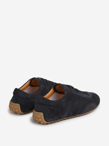 Tod's Hombre Barcelona zapatillas Suede color Azul Marino sku 616-003530 02 - Foto 3