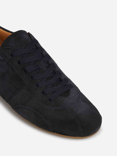 Tod's Hombre Barcelona zapatillas Suede color Azul Marino sku 616-003530 02 - Foto 5