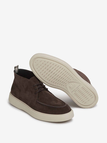 Officine Creative Hombre Barcelona Botines Frame 002 color Marrón Oscuro sku 616-003547 01 - Foto 4