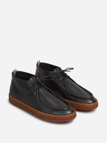 Officine Creative Hombre Barcelona Zapatos Cordones Piel color Negro sku 616-003550 01 - Foto 2