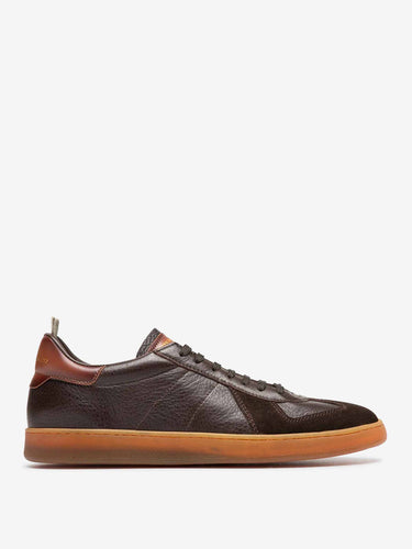 Officine Creative Hombre Barcelona Zapatillas Deportivas Piel color Marrón Oscuro sku 616-003555 01 - Foto 1