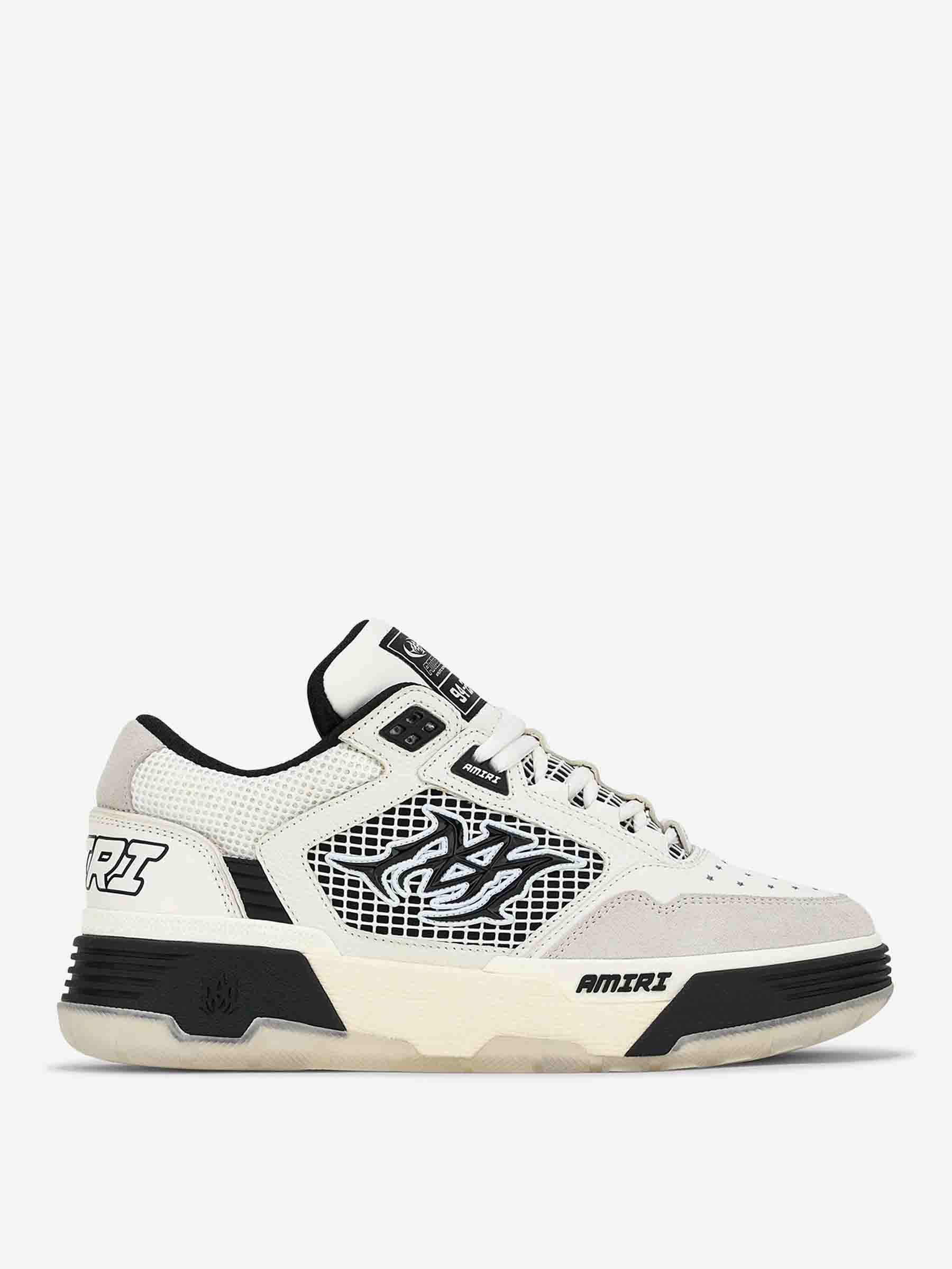 Amiri Hombre Barcelona Zapatillas Deportivas MA-94 color Blanco Y Negro sku 616-003573 02 - Foto 1