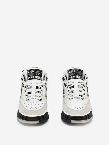 Amiri Hombre Barcelona Zapatillas Deportivas MA-94 color Blanco Y Negro sku 616-003573 02 - Foto 3