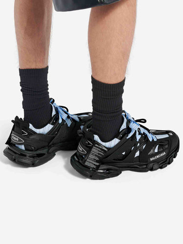 Balenciaga Hombre Barcelona Zapatillas Track Shirt color Negro sku 616-003579 01 - Foto 2