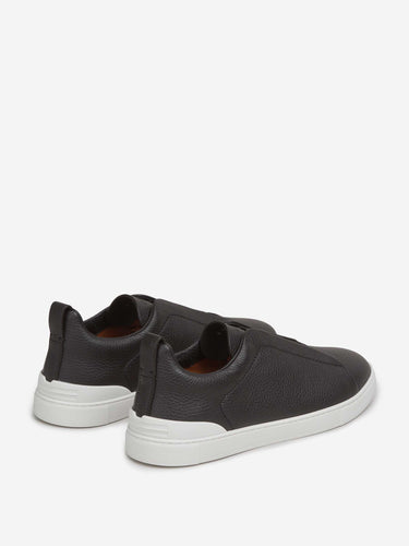 Zegna Hombre Barcelona Zapatillas Deportivas Piel color Marrón Oscuro sku 616-003582 01 - Foto 3