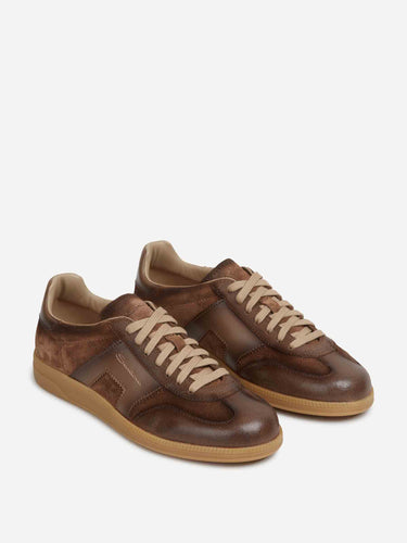 Santoni Hombre Barcelona Zapatillas Deportivas DBS Oly color Marrón sku 616-003604 01 - Foto 2