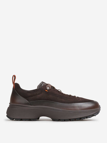 Santoni Hombre Barcelona Zapatillas Easy Bounce color Marrón Oscuro sku 616-003606 01 - Foto 1
