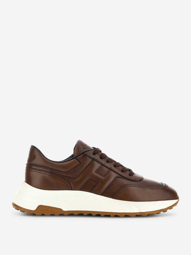 Hogan Hombre Barcelona Zapatillas Deportivas Hyperlight color Marrón Oscuro sku 616-003615 01 - Foto 1