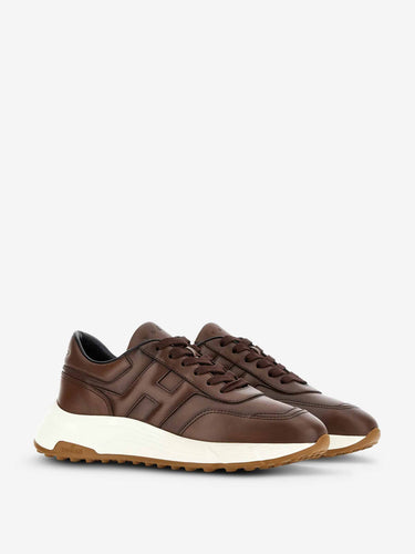 Hogan Hombre Barcelona Zapatillas Deportivas Hyperlight color Marrón Oscuro sku 616-003615 01 - Foto 2