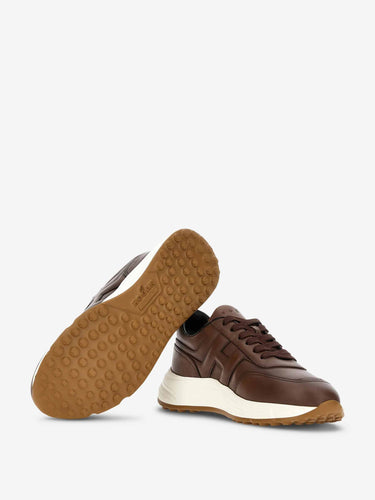 Hogan Hombre Barcelona Zapatillas Deportivas Hyperlight color Marrón Oscuro sku 616-003615 01 - Foto 5