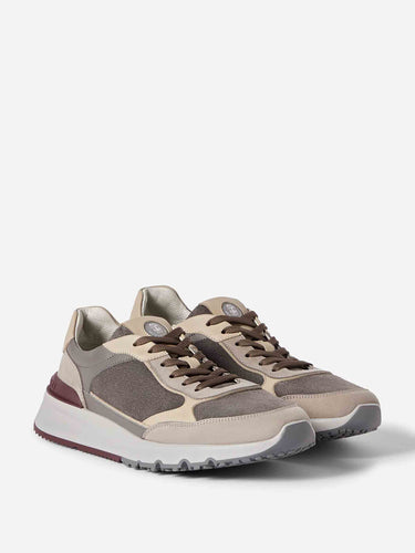 Brunello Cucinelli Hombre Barcelona Zapatillas Deportivas Nobuk Ante color Multicolor sku 616-003619 01 - Foto 2