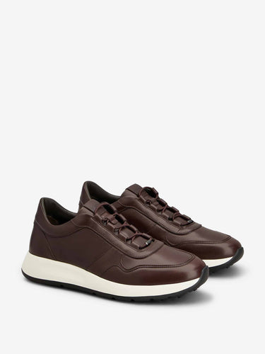 Tod's Hombre Barcelona Zapatillas Deportivas Piel color Marrón Oscuro sku 616-003626 01 - Foto 2