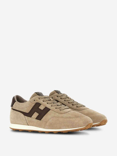 Hogan Hombre Barcelona Zapatillas Deportivas Athletic color Camel sku 616-003630 01 - Foto 2