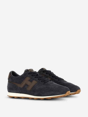 Hogan Hombre Barcelona Zapatillas Deportivas Athletic color Azul Marino sku 616-003630 02 - Foto 2