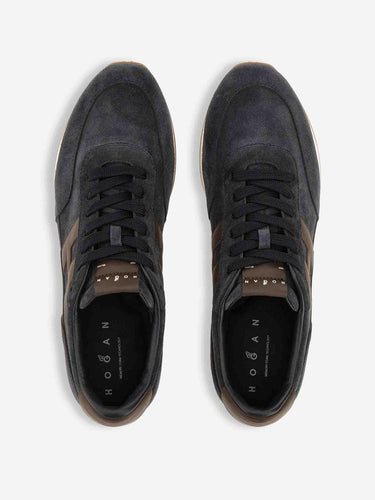 Hogan Hombre Barcelona Zapatillas Deportivas Athletic color Azul Marino sku 616-003630 02 - Foto 3