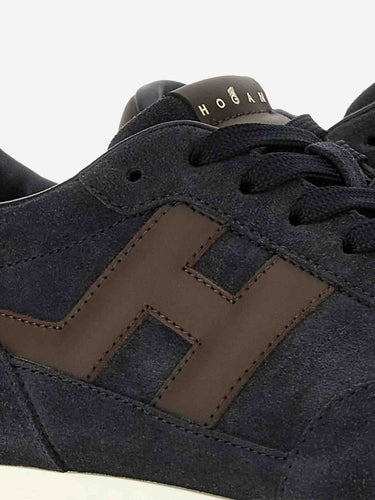 Hogan Hombre Barcelona Zapatillas Deportivas Athletic color Azul Marino sku 616-003630 02 - Foto 4