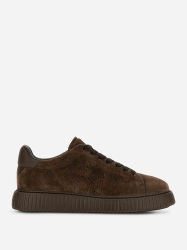 Hogan Hombre Barcelona Zapatillas Deportivas H-Stripes color Beige sku 616-003637 02 - Foto 1