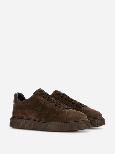 Hogan Hombre Barcelona Zapatillas Deportivas H-Stripes color Beige sku 616-003637 02 - Foto 2