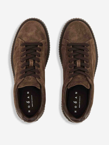 Hogan Hombre Barcelona Zapatillas Deportivas H-Stripes color Beige sku 616-003637 02 - Foto 4