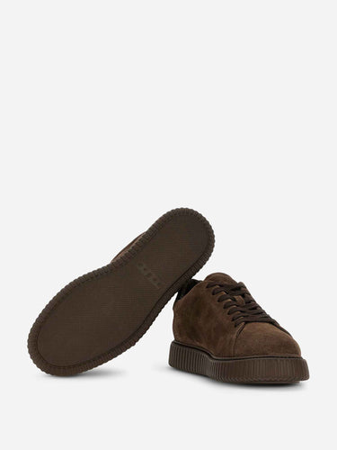 Hogan Hombre Barcelona Zapatillas Deportivas H-Stripes color Beige sku 616-003637 02 - Foto 5