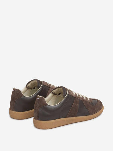 Maison Margiela Hombre Barcelona Zapatillas Deportivas Replica color Marrón Oscuro sku 616-003639 03 - Foto 3
