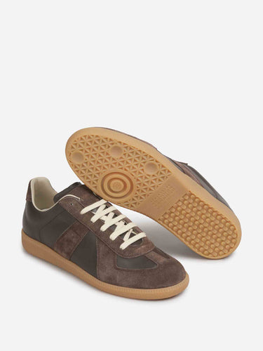 Maison Margiela Hombre Barcelona Zapatillas Deportivas Replica color Marrón Oscuro sku 616-003639 03 - Foto 4