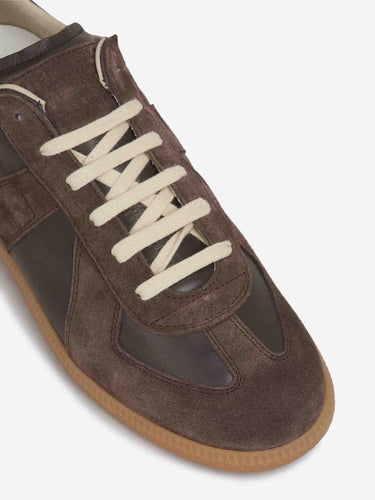 Maison Margiela Hombre Barcelona Zapatillas Deportivas Replica color Marrón Oscuro sku 616-003639 03 - Foto 5