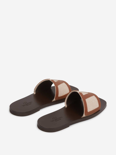 Valentino Garavani Hombre Barcelona Sandalias VLogo color Marrón sku 617-000141 01 - Foto 3