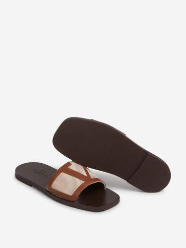 Valentino Garavani Hombre Barcelona Sandalias VLogo color Marrón sku 617-000141 01 - Foto 4
