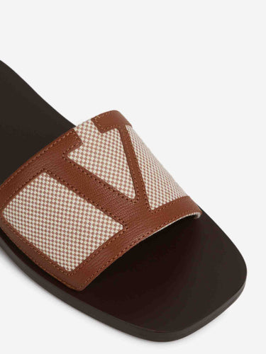 Valentino Garavani Hombre Barcelona Sandalias VLogo color Marrón sku 617-000141 01 - Foto 5