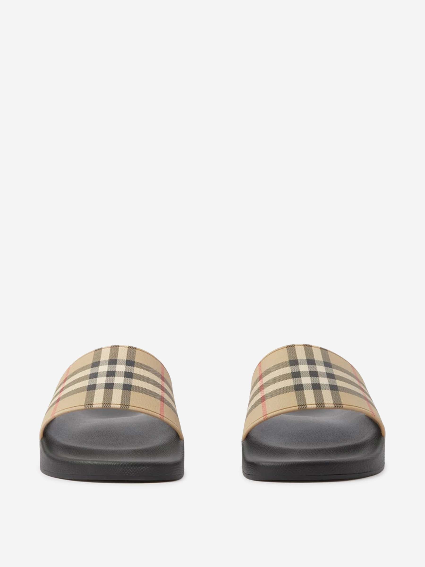 Burberry Hombre Barcelona Sandalias Check color Camel sku 617-000143 01 - Foto 2