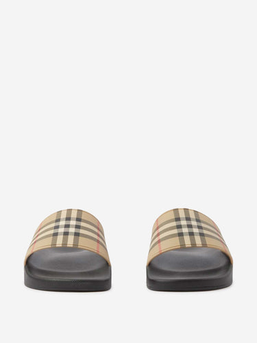 Burberry Hombre Barcelona Sandalias Check color Camel sku 617-000143 01 - Foto 2