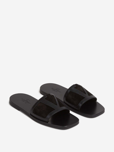 Valentino Garavani Hombre Barcelona Sandalias VLogo color Negro sku 617-000146 01 - Foto 2