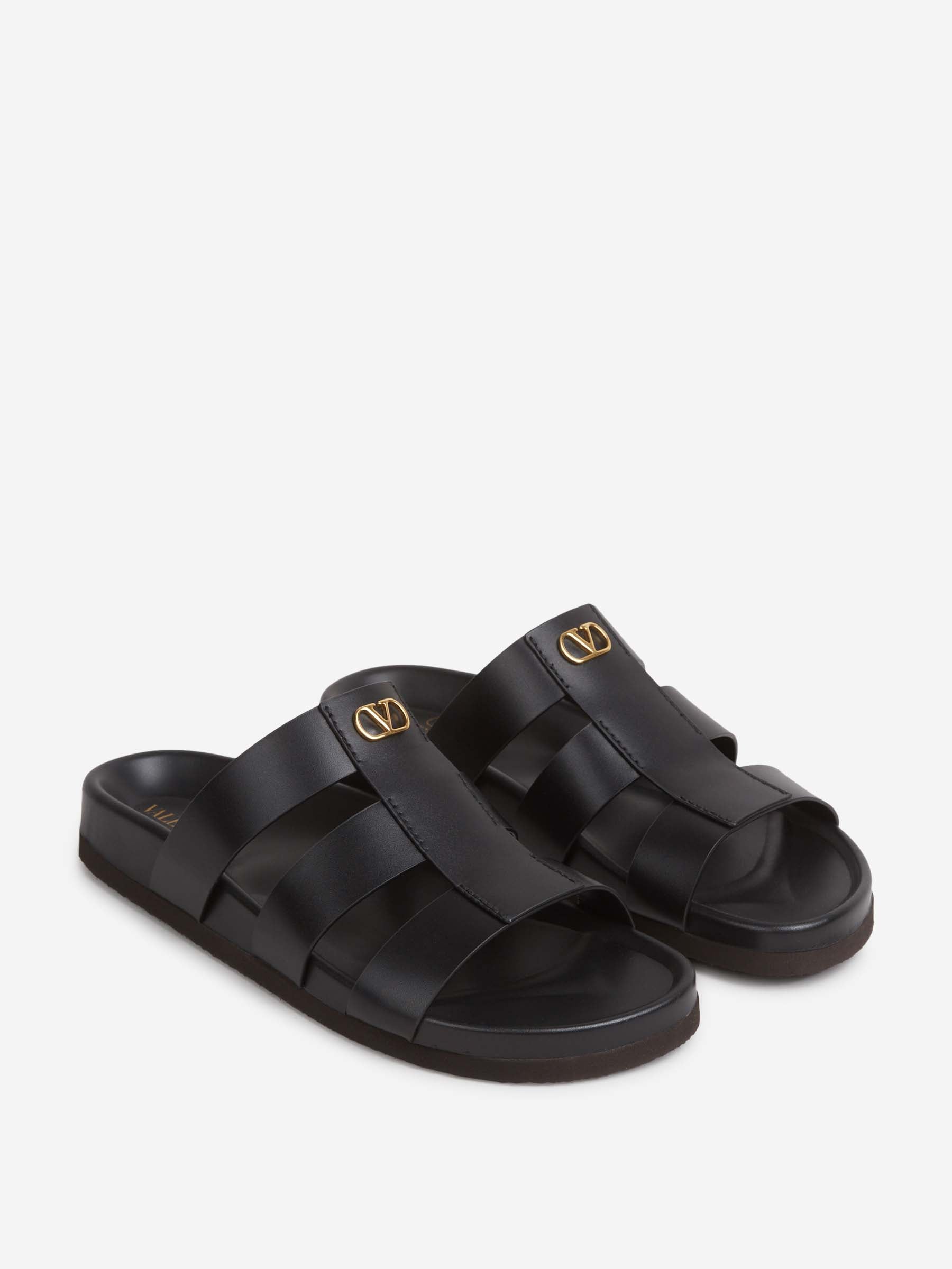 Valentino Garavani Hombre Barcelona Sandalias Studshield color Negro sku 617-000147 01 - Foto 2