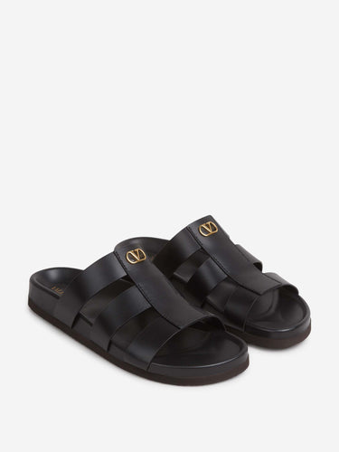 Valentino Garavani Hombre Barcelona Sandalias Studshield color Negro sku 617-000147 01 - Foto 2