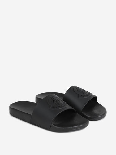 Moncler Hombre Barcelona Chanclas Goma Basile color Negro sku 617-000148 01 - Foto 2