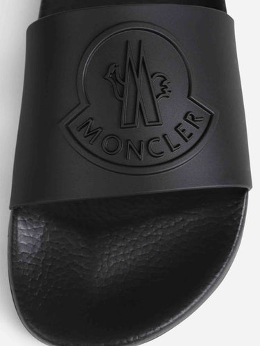 Moncler Hombre Barcelona Chanclas Goma Basile color Negro sku 617-000148 01 - Foto 4