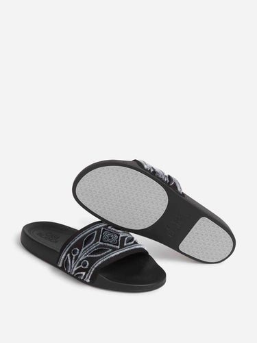 Casablanca Hombre Barcelona Sandalias Laurel Terry color Negro sku 617-000149 01 - Foto 5
