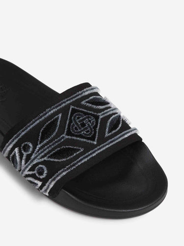 Casablanca Hombre Barcelona Sandalias Laurel Terry color Negro sku 617-000149 01 - Foto 6