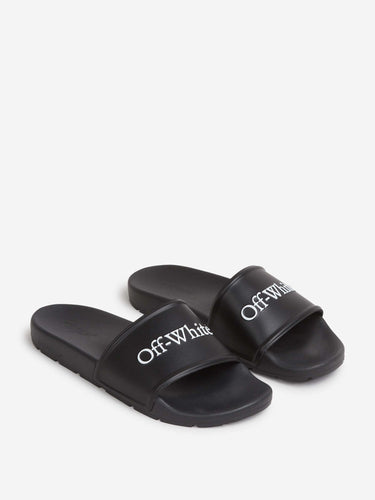 Off-White Hombre Barcelona Sandalias Bookish Slide color Negro sku 617-000150 01 - Foto 2