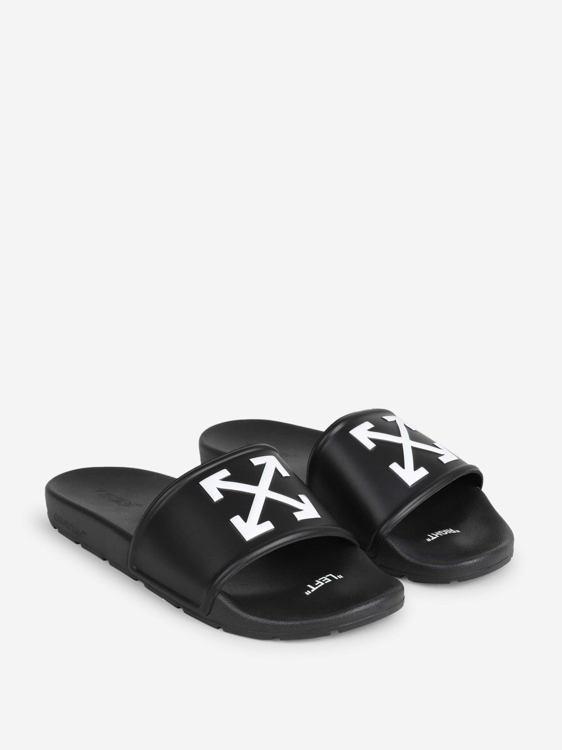 Off-White Hombre Barcelona Chanclas Arrow Slider color Negro sku 617-000151 01 - Foto 2