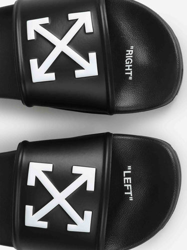 Off-White Hombre Barcelona Chanclas Arrow Slider color Negro sku 617-000151 01 - Foto 4