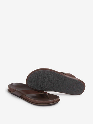 Jacquemus Hombre Barcelona Sandalias Les Tatanes color Marrón Oscuro sku 617-000159 01 - Foto 5