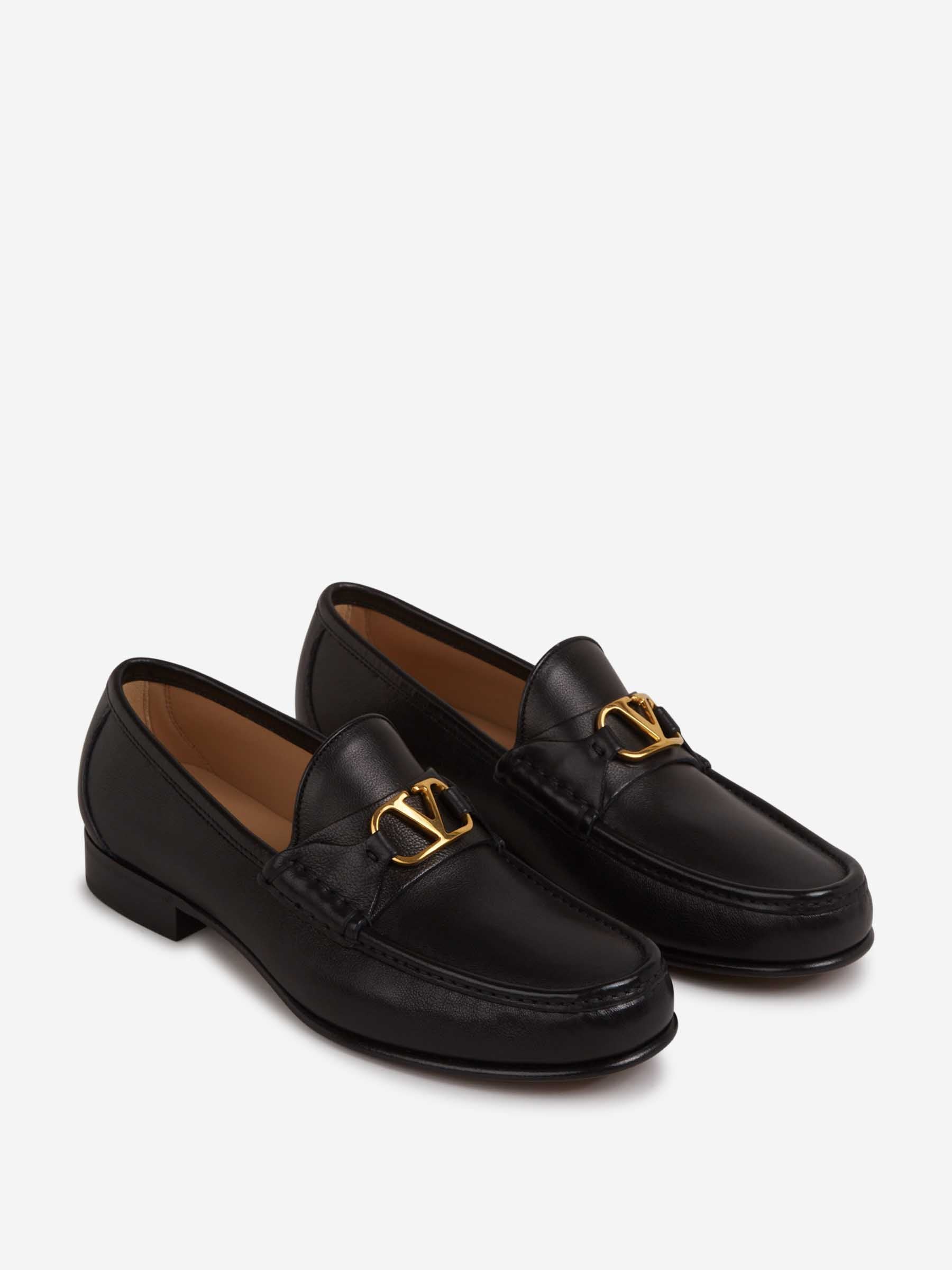 Valentino Garavani Hombre Barcelona Zapatos Loafer Búfalo color Negro sku 618-000006 01 - Foto 2