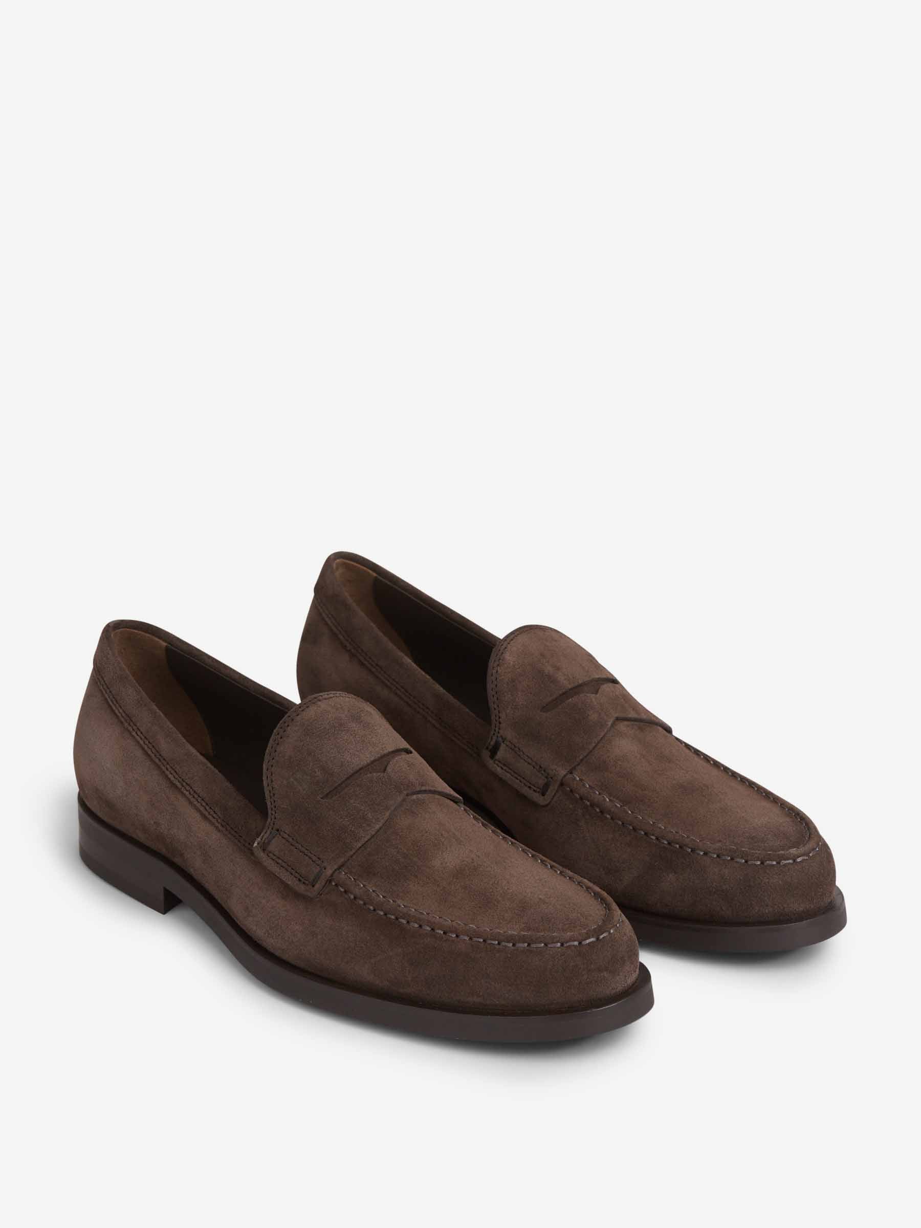 Gianvito Rossi – Giorgia Suede Loafers Mujer 800-005429 01