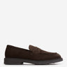 Henderson Baracco Hombre Barcelona Mocasines Piel Ante color Marrón Oscuro sku 618-000012 01 - Foto 1