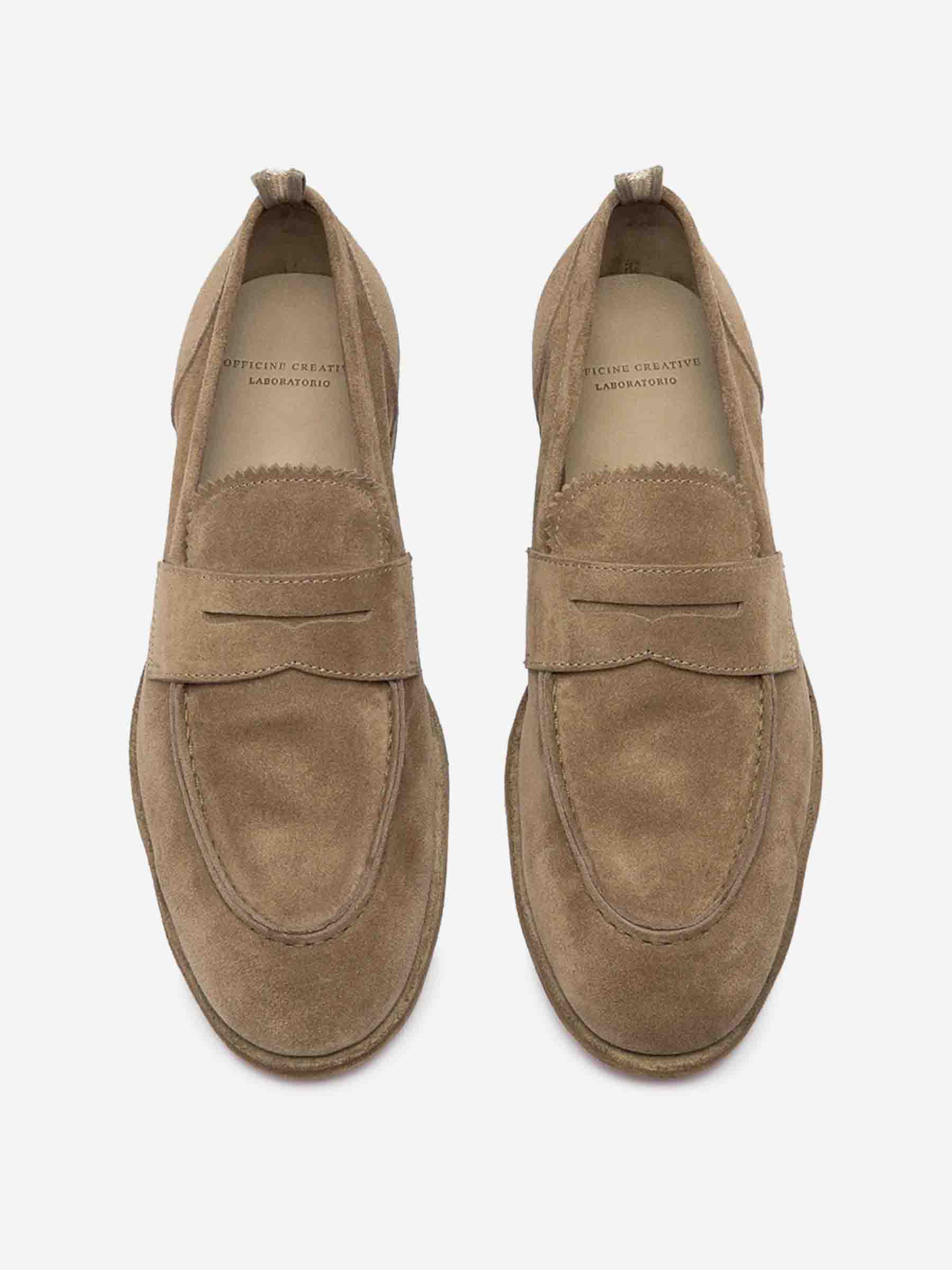 Officine Creative Hombre Barcelona Mocasines Solitude 001 color Marrón Oscuro sku 618-000016 01 - Foto 2